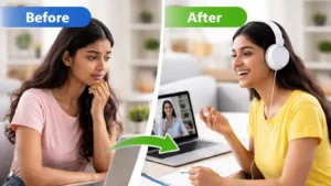 english speaking confidence improvement before and after