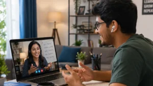 online spoken English classes 1:1 live session India