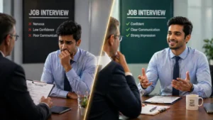 english speaking confidence job interview success