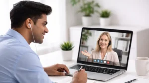 interview english course with 1 to 1 online speaking practice