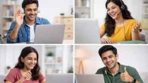 students learning english online successfully in india 