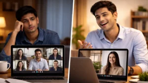 Spoken Mentor 1:1 English speaking class vs group class comparison online