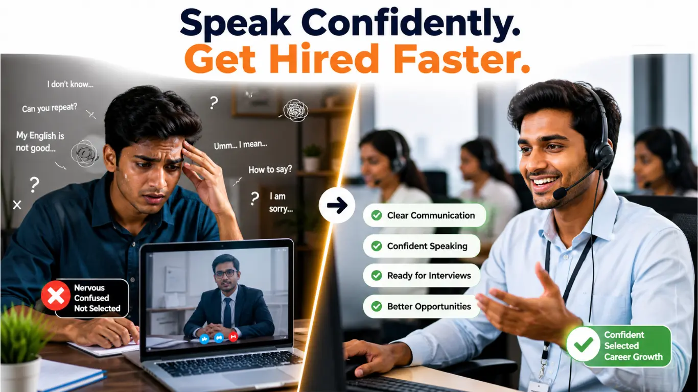 Best english speaking course for call center jobs transformation from fear to confidence