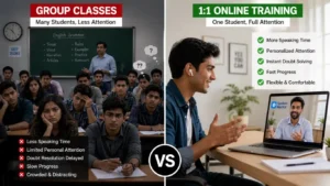 one on one vs group english classes comparison