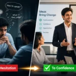 online english speaking course with trainer transformation before after