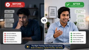 spoken english transformation before and after confidence