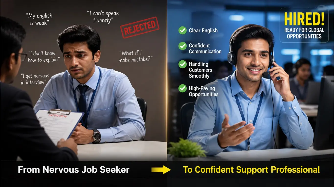 spoken english for customer support jobs transformation