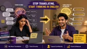 How to stop translating Hindi to English while speaking