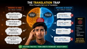 thinking in hindi translating to english problem freshers